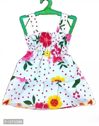 Stylish Fancy Cotton Frocks Dresses For Kids Pack Of 1