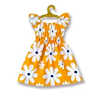 New Cute Trendy Cotton Fabric Summer wear Frock/jhabla/Maxi/midi Combo Set of 4 for Baby Girls-thumb1
