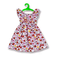 New Cute Trendy Cotton Fabric Summer wear Frock/jhabla/Maxi/midi Combo Set of 4 for Baby Girls-thumb2