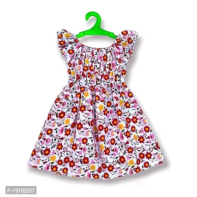 New Cute Trendy Cotton Fabric Summer wear Frock/jhabla/Maxi/midi Combo Set of 4 for Baby Girls-thumb3