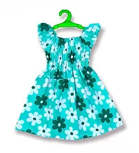 New Cute Trendy Cotton Fabric Summer wear Frock/jhabla/Maxi/midi Combo Set of 4 for Baby Girls-thumb3