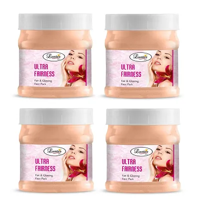 Luster Ultra Fairness Face Pack Combo Pack of 4
