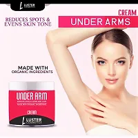 Luster Cosmetics Under Arm (Reduces Spots  Events Skin Tone) Cream (Pack Of 5-100g Each)-thumb1