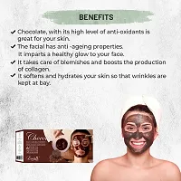 Luster Chocolate Facial Kit for Nourishing Glow (Paraben  Sulfate Free) Pack of 4-115g each-thumb1