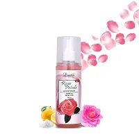 Luster Rose Petals Pure  Natural Rose Water | Soothing Facial Mist | Toner for Face | Paraben  Sulfate Free - 225ml (Pack of 2)-thumb1