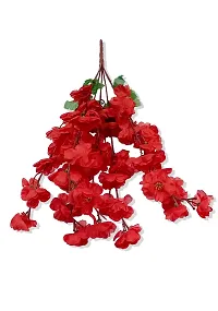 Artificial Flower Cherry Blossom Red-thumb3