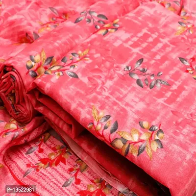 Cool Comfort: Digital Cotton Suit with Indo Dupatta-thumb3
