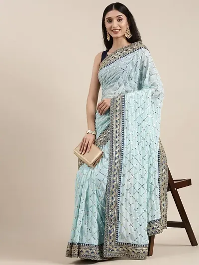 Bollywood Curated Designer Sarees with Blouse Piece