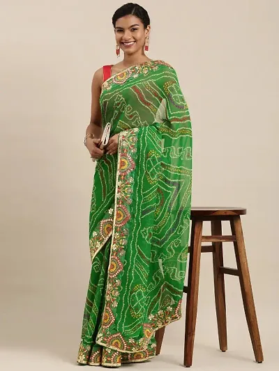 Stylish Kosa Silk Digital Print Saree with Blouse piece