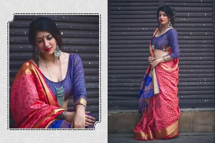 Exclusive Jacquard Weave Designer Banarasi Silk Sarees