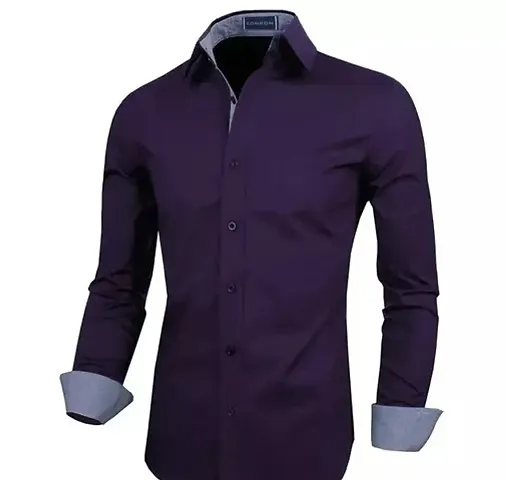 Hot Selling Cotton Blend Long Sleeves Casual Shirt 