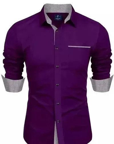 New Launched Cotton Blend Long Sleeves Casual Shirt 