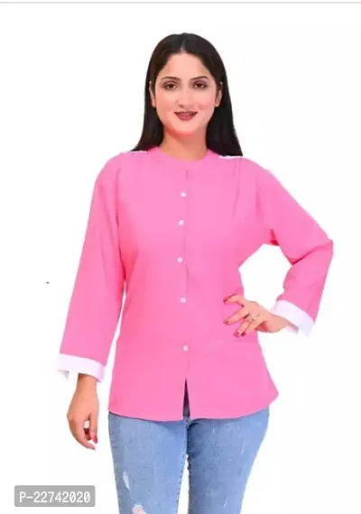 Elegant Acrylic Shirt For Women-thumb0