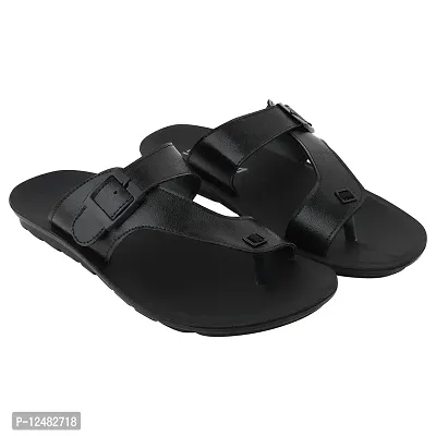 Stanfield Men Casual Sandal, SFP08 (BLACK, numeric_8)