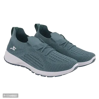 Stylish Multicoloured Mesh Solid Running Shoes For Women