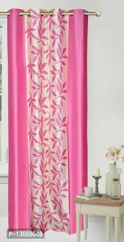 Elegant Polyester Long Door Curtain Single Curtain