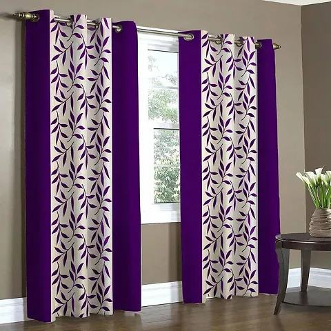 Polyester Door Curtains Set Of 2