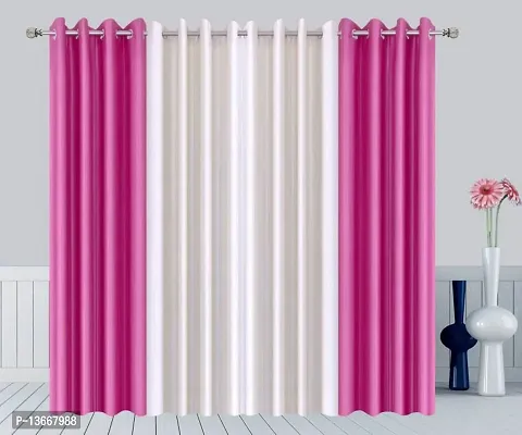 Elegant Polyester Window Curtains- Pack Of 4-thumb0