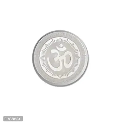 SILVER COLOR COIN FOR GIFT  POOJA (NOT SILVER METAL) (Pack of 4)-thumb3
