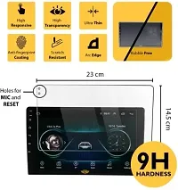 Screen Guard for 9 inch Screen Guard/Touch Screen Guard/Screen Protector Display Monitor Glass for Kia Sonet Double DIN Car Android Music System[For After Market Car Stereo]  (Pack of 1)-thumb2