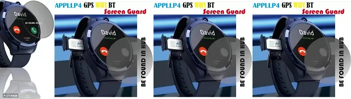 Vilton Edge To Edge Screen Guard for APPLLP4 GPS WIFI BT 0.362  (Pack of 1)-thumb0