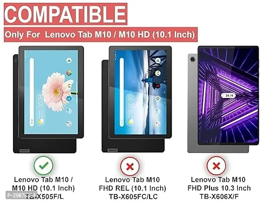 Edge To Edfge Tempered Glass Lenovo Tab M10 10.1in Tempered Glass | Screen Protector Tempered Glass for Lenovo Tab M10 10.1in Pack Of 1-thumb4
