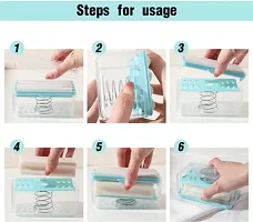 Multifunctional Soap Dish, with Foam-up Roller  Drainage System, for Kitchen  Bathroom Pack of 1)-thumb1