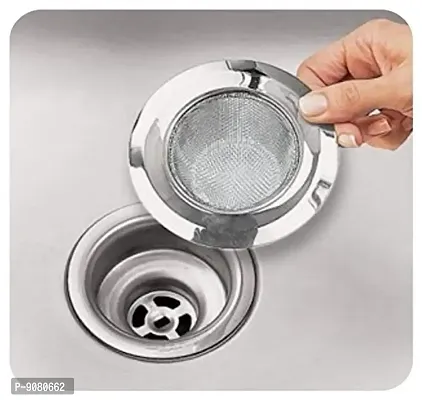 Stainless Steel Sink Strainer Kitchen Drain Basin Basket Filter Stopper Drainer/Jali-thumb5