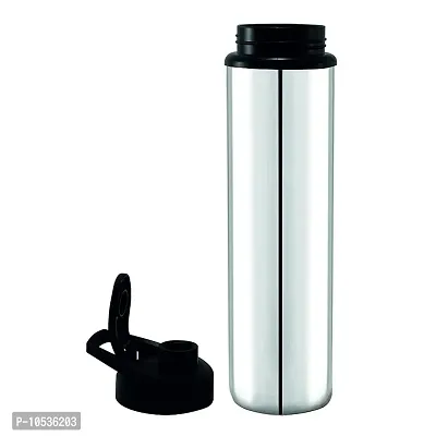 Spinfluencs Stainless Steel Sipper 1 Litre Leakage Proof Water Bottle For Home  Kitchen,Office,School,Gym,Travelling (Pack Of-02, 1000ML)-thumb2