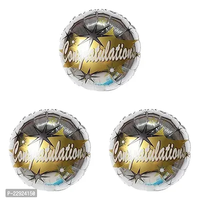 Hippity Hop Congratulations Multicolor Foil Balloon