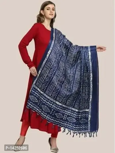 Premium Quality Silk Printed Dupatta For Women