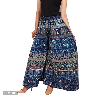 Cotton Printed Relaxed Palazzo (1 Piece)-thumb3