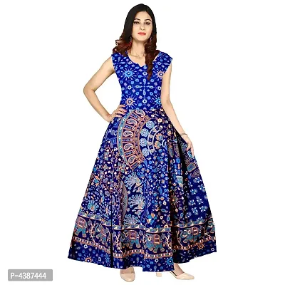 Women's Printed Cotton Gown