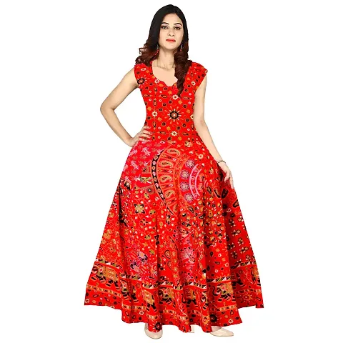 Women's Jaipuri Ethnic Gown