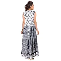 Women's Printed Cotton Gown-thumb1