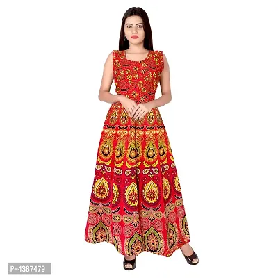 Women's Printed Cotton Gown