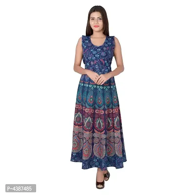 Women's Printed Cotton Gown