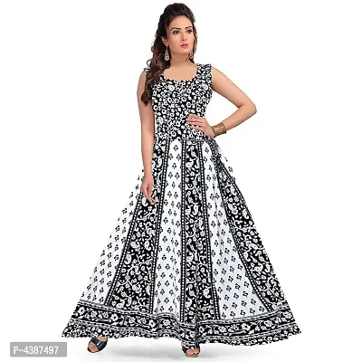 Women's Printed Cotton Gown