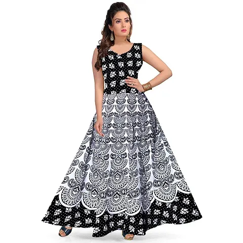Buy Jaipuri Style Women's Cocktail Midi Dress (women in Dress