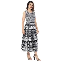 Women's Printed Cotton Gown-thumb4