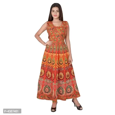 Women's Printed Cotton Gown