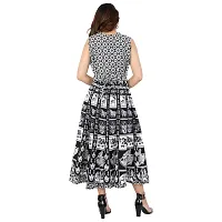 Women's Printed Cotton Gown-thumb1