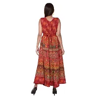 Women's Printed Cotton Gown-thumb3