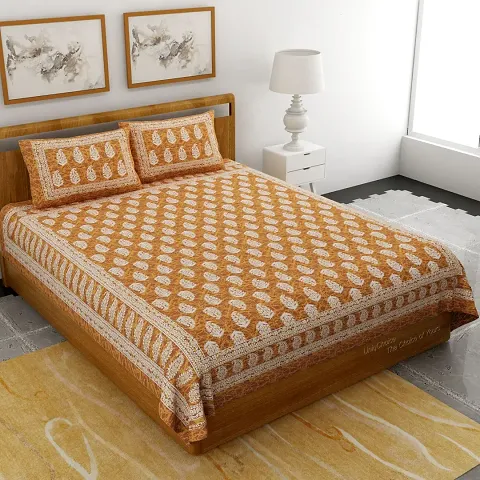 Trending Jaipuri Cotton double size Bedsheets