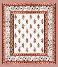 Comfortable Cotton Jaipuri Printed Double Bedsheet with Two Pillow Covers-thumb4