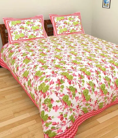 Cotton Printed Double Bedsheets (94*83 Inch) Vol 4