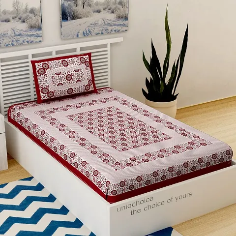 Comfortable Cotton Printed Bedcover