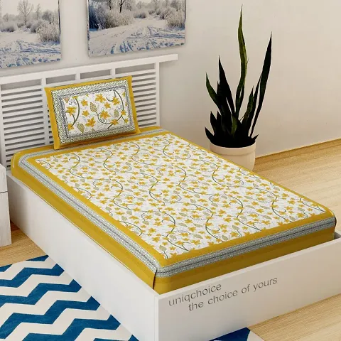 Stylish Single Bedsheet Vol-7