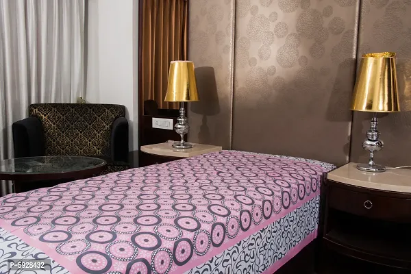 Comfortable Cotton Jaipuri Printed Single Bedsheet