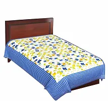 Comfortable Cotton Jaipuri Printed Single Bedsheet-thumb1